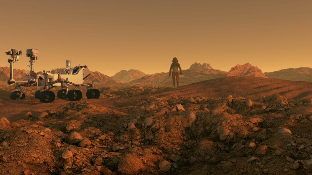 Mars 3D Landscape