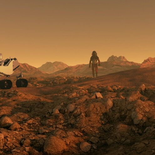Mars 3D Landscape